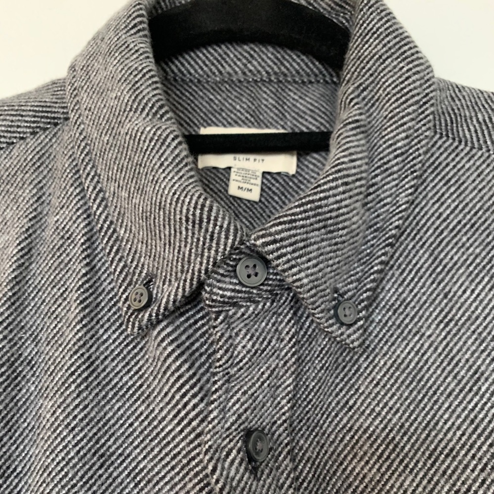 Club Monaco flannel button down shirt
